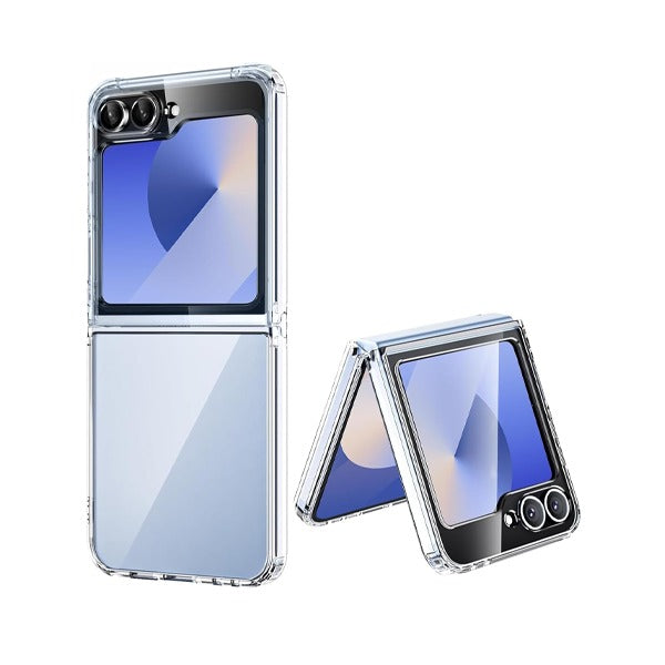 Piblue Case For Samsung Z Flip6 | Clear Piblue Case For Samsung Z Flip6 | Clear
